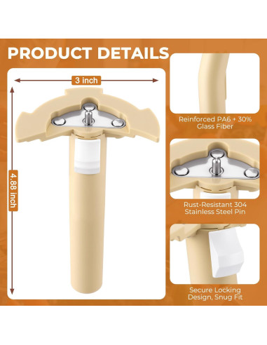 Vástago Desmontable Cuisinart DLC-039ATX-1 para Procesador 14 Tazas