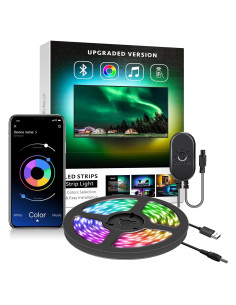 Luces LED RGB Nexillumi 2m para TV 24-30" Control APP