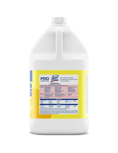 Desinfectante Limpiador Lysol Profesional 512 Onzas Limón