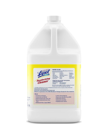 Desinfectante Limpiador Lysol Profesional 512 Onzas Limón