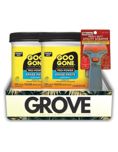 Set de 2 Goo Gone Pasta Removedor 20 oz + Raspador Utilitario