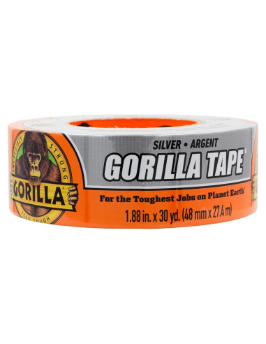 Cinta Adhesiva Gorilla 48 mm x 27.4 m Resistente a la Intemperie