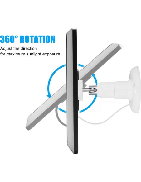 Panel Solar OUGETHER 5W para Timbre Ring - Carga Continua