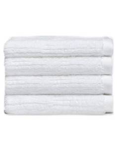 Juego de Toallas de Baño Acanaladas Cozy Earth - 2 Piezas - 60% Algodón