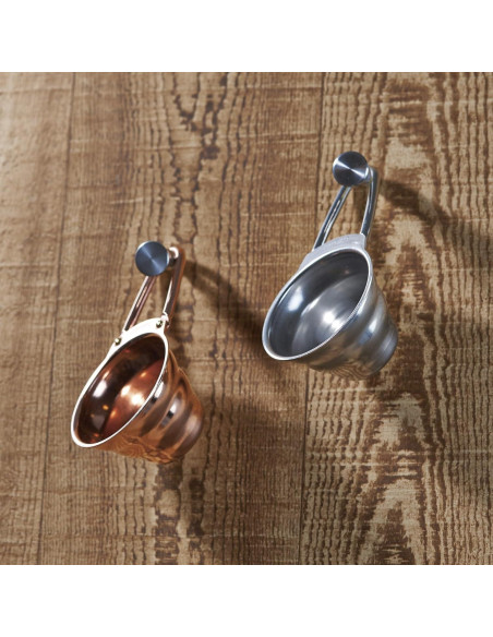 Cuchara Medidora Hario V60 Cerámica 12g Cobre Blanco