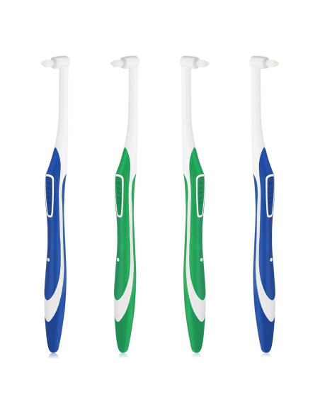 4 Cepillos Interdentales Tufted WLLHYF para Ortodoncia