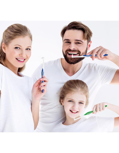 4 Cepillos Interdentales Tufted WLLHYF para Ortodoncia