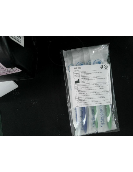 4 Cepillos Interdentales Tufted WLLHYF para Ortodoncia