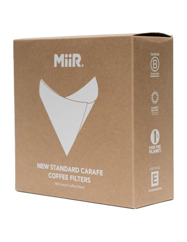 Filtros de Café en Cono MiiR New Standard - 100 Unidades