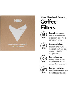 Filtros de Café en Cono MiiR New Standard - 100 Unidades 2