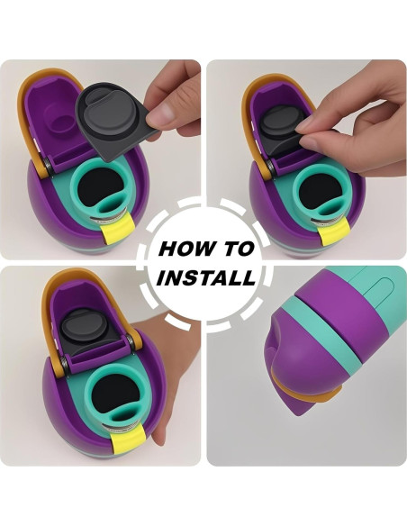 Sellos de Repuesto Owala 8Pack Silicona Libre BPA 19-40oz Sellos de Repuesto Owala 8Pack Silicona Libre BPA 19-40oz