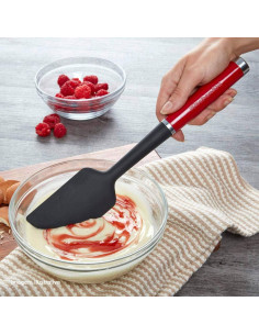 Espátula de Raspar KitchenAid Rojo 30cm Silicona Resistente 2