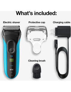 Afeitadora Eléctrica Braun Series 3 3040 Húmeda y Seca 2