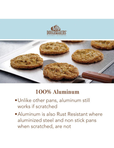 Bandeja para Galletas Doughmakers de Aluminio 25.4 x 35.6 cm