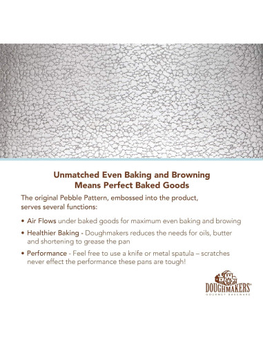 Bandeja para Galletas Doughmakers de Aluminio 25.4 x 35.6 cm