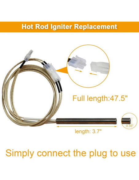 Kit Reemplazo Encendedor BBQ-PLUS D2 para Traeger Pro e Ironwood