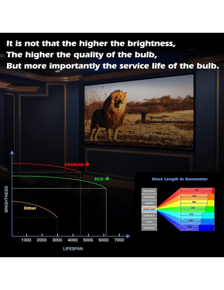 Lámpara Proyector COOBAN 5J.JEE05.001 para Benq 2200 Lúmenes