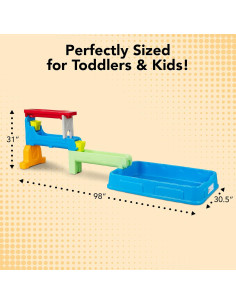 Mesa de Agua Simplay3 Raindrop Falls con Piscina Splash 9 Accesorios 2