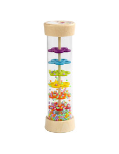Rain Stick Montessori WODI para Bebés 6-12 Meses - Juguete Musical