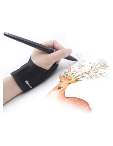 Guante Artista Huion Negro Talla Única para Dibujo