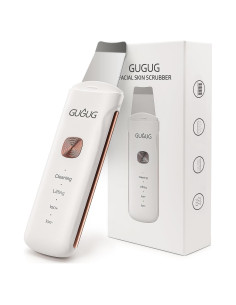 GUGUG Skin Scrubber 4-en-1 Espátula Facial IPX8 Limpiador de Poros
