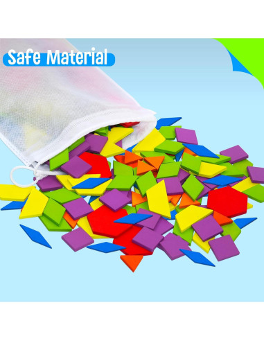 Juego de Bloques de Madera 155 Piezas SpriteGru para Niños