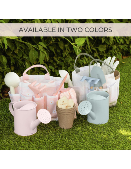 Conjunto de Jardinería para Niños ZICOTO Rosa - Herramientas Seguras