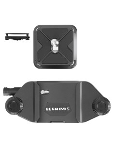 Clip de cámara para mochila Bebaimis B1, liberación rápida, negro
