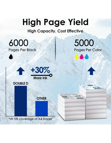 Cartuchos de tinta compatibles Brother LC3039XXL 4 Paquete