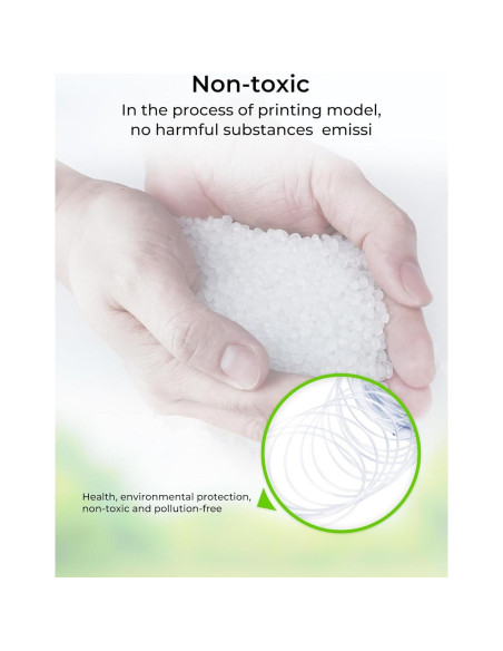 Filamento ABS Creality 1.75mm Negro 1kg para Impresora 3D