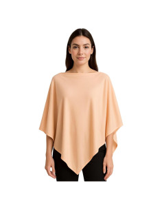 Poncho de Lactancia EVE EMBRACE Algodón Pima Durazno 4-en-1