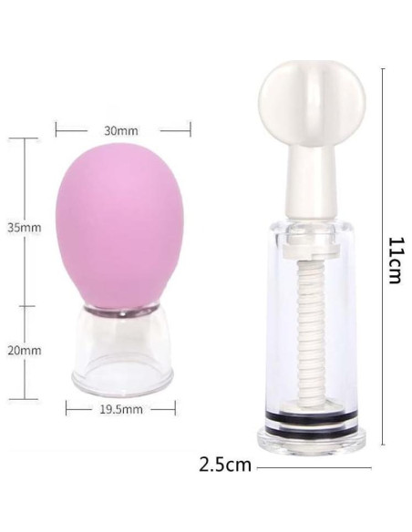 4 Correctores de Pezones Invertidos YGDYFDC Rosa y Blanco