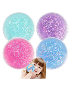 Paquete de Hielo para Niños Hilph - 4 Paquetes Reutilizables con Funda