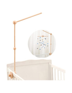 Brazo de Móvil de Madera para Cuna - Soporte Ecológico