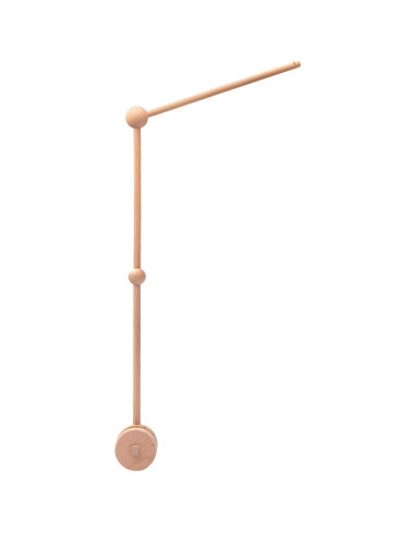 Brazo de Móvil de Madera para Cuna - Soporte Ecológico