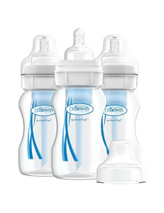 Botellas para Bebés Dr. Brown's Natural Flow 8oz Anti-Cólicos 3pk