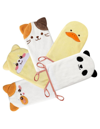 Mitones de Microfibra PHOGARY 5-Pack para Bebés y Niños