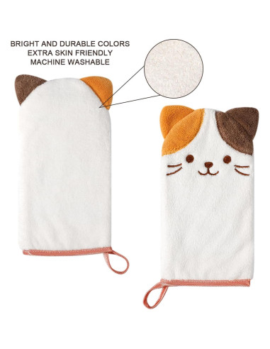 Mitones de Microfibra PHOGARY 5-Pack para Bebés y Niños