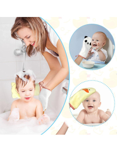 Mitones de Microfibra PHOGARY 5-Pack para Bebés y Niños