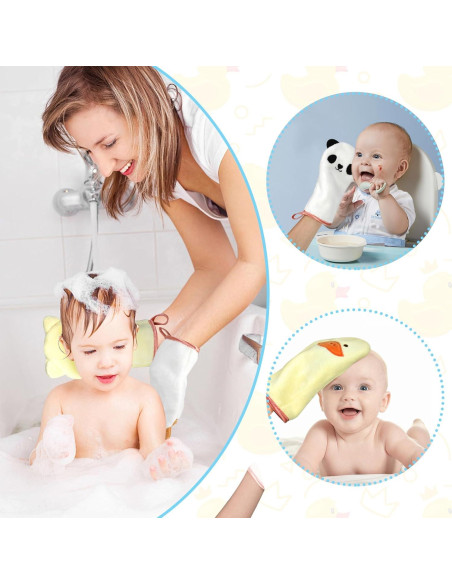 Mitones de Microfibra PHOGARY 5-Pack para Bebés y Niños