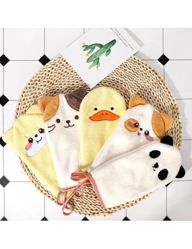 Mitones de Microfibra PHOGARY 5-Pack para Bebés y Niños