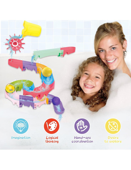 Juguetes de baño Jetbotell para bebés con elefante y animales