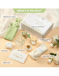 Cesta de Regalo Postparto KMCCUMBER para Nuevas Mamás 2