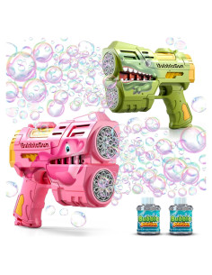 Pistolas de Burbuja Jasny 2 Pack Dinosaurio LED 1.12 kg