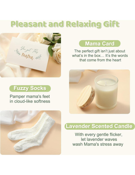 Cesta de Regalo Postparto KMCCUMBER para Nuevas Mamás Cesta de Regalo Postparto KMCCUMBER para Nuevas Mamás