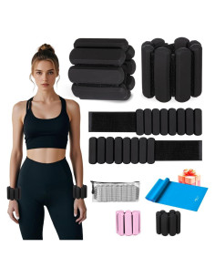 Pesas de Tobillo y Muñeca Ajustables F.V.LYRE 0.45Kg - Entrenamiento