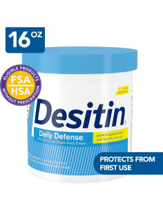 Crema para Dermatitis del Pañal Desitin Daily Defense 453 g 2