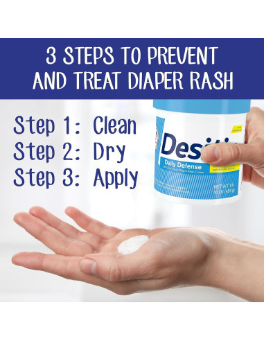 Crema para Dermatitis del Pañal Desitin Daily Defense 453 g
