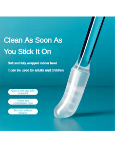 48 Palitos Adhesivos Gkwet para Limpieza de Oídos Adultos L 2