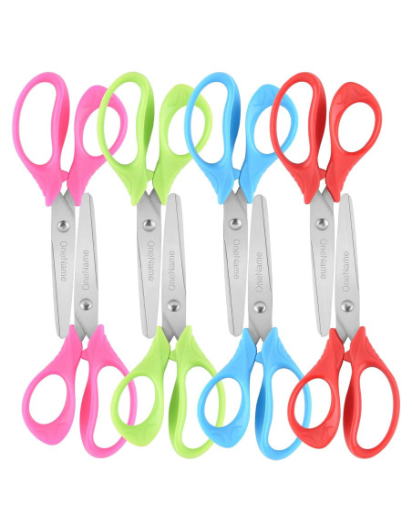 Tijeras de Seguridad para Niños OneName 12.7 cm 8 Piezas Tijeras de Seguridad para Niños OneName 12.7 cm 8 Piezas